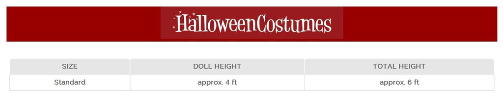 Animated Swinging Chuckles the Clown Halloween Decoration - 62 in x 16 in x 18 in
