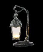 Halloween Light Up Skeleton Lantern Tabletop or Hanging Wall Decoration