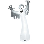 Costway 12ft Inflatable Halloween Blow Up Ghost Decoration w/ Built-in LED Light