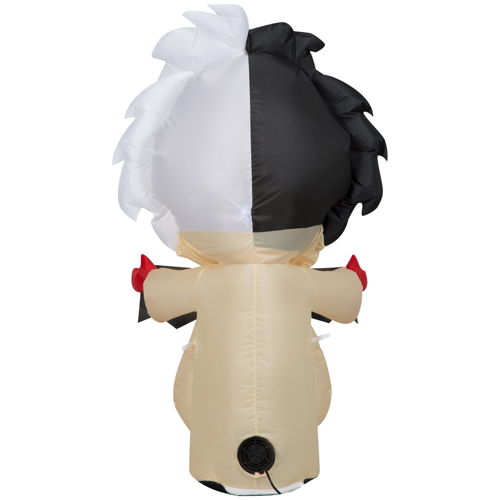 Disney Cruella with "Unhappy Halloween" Banner