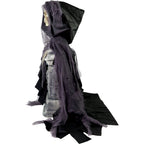 3 ft Touch-Activated Rising Reaper with Tombstone Halloween Accessory, HHRPRTOMB-2FLSA