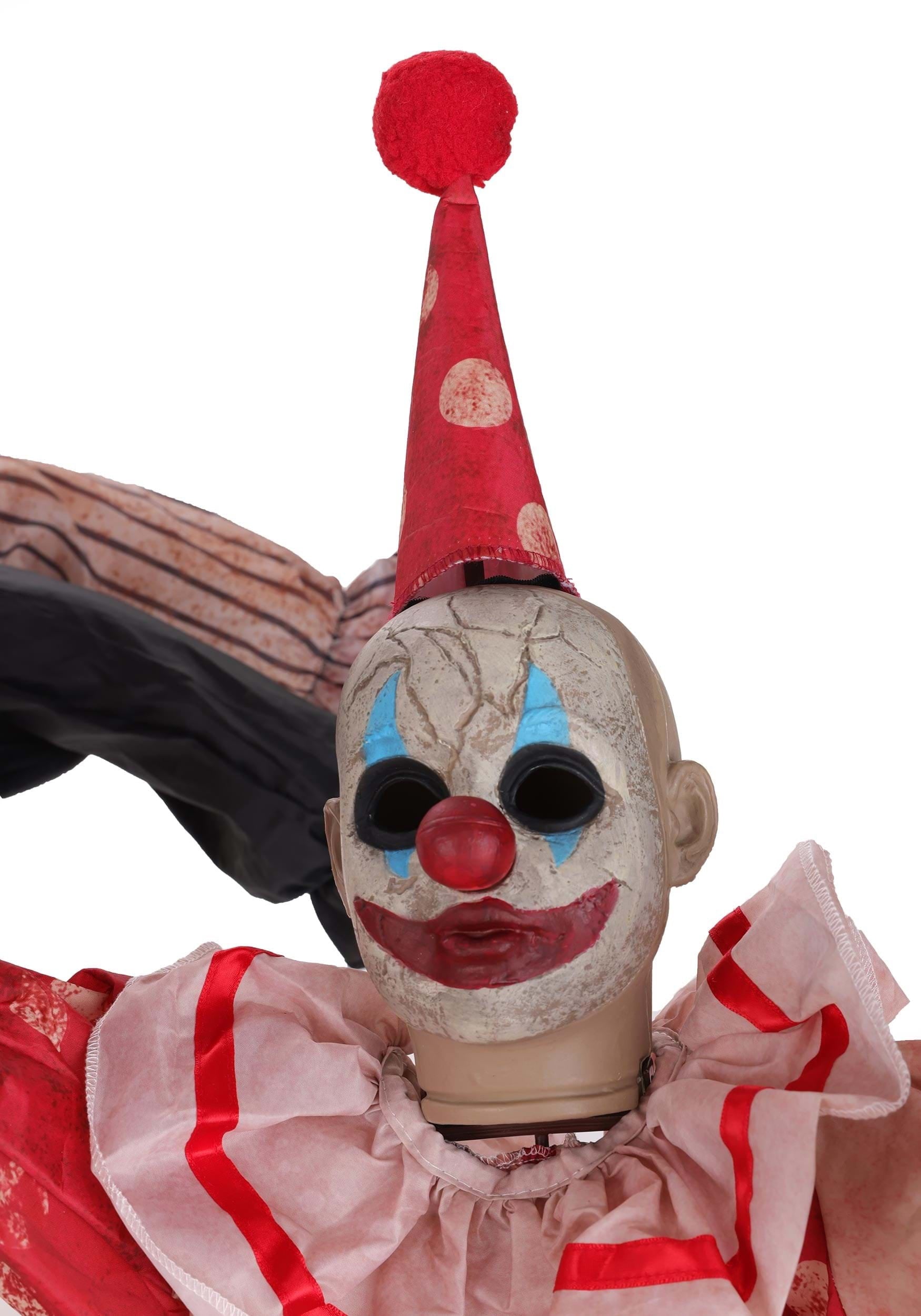 Clowns Go Round Animated Prop Halloween Decoration