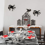 Nifti Nest 26 Pcs Halloween Decorations Graveyard Tombstones, Halloween Yard Decorations, Home Outdoor Party Favors